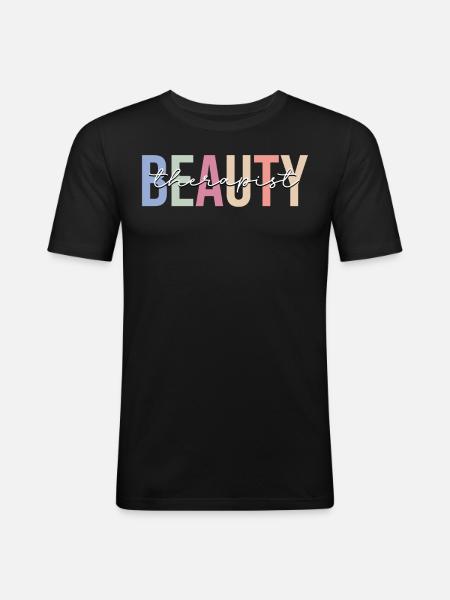 Beautician - Men's Slim Fit T-Shirt - black