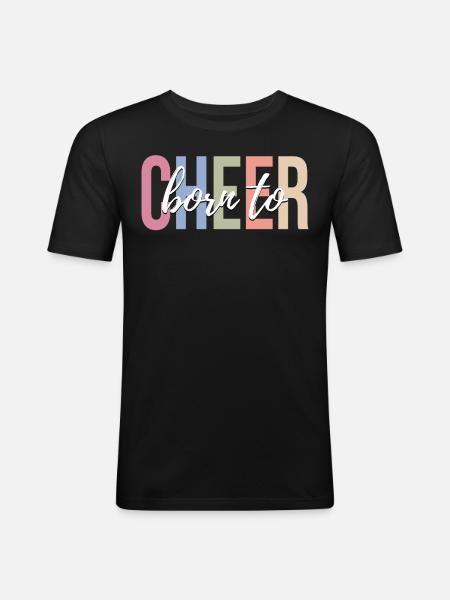 Cheerleading Cheerleaders - Men's Slim Fit T-Shirt - black