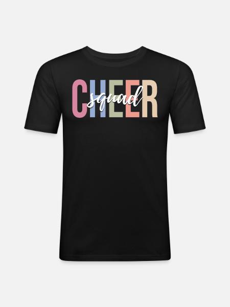 Cheerleading Cheerleaders - Men's Slim Fit T-Shirt - black