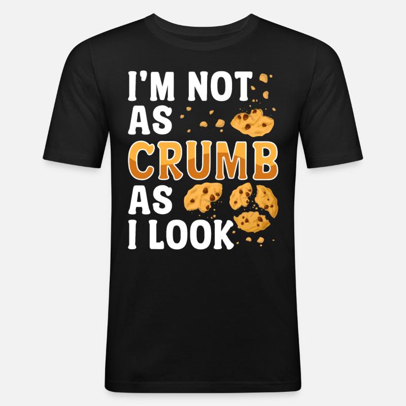 Bread Baking Bread Maker - Men's Slim Fit T-Shirt - black
