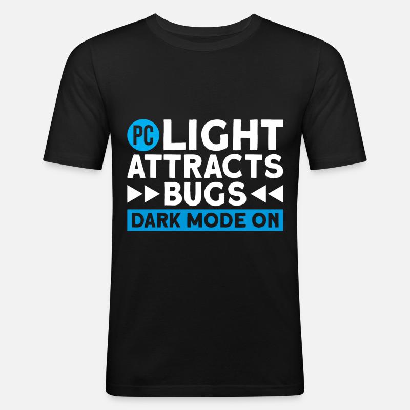 Computer Coding Programmer - Men's Slim Fit T-Shirt - black