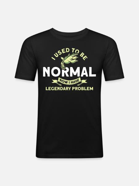 Cryptozoology Kryptoide Monster Nerd Gift - Men's Slim Fit T-Shirt - black