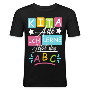 Daycare graduates 2026 - Men's Slim Fit T-Shirt - black - Front - Nik (191cm)