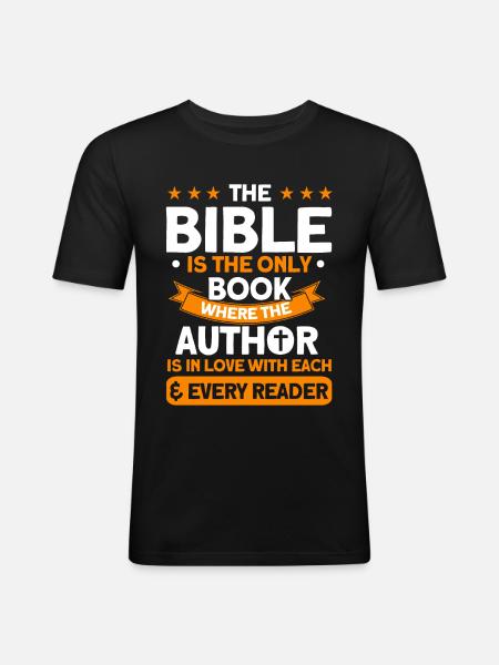 Bible Student Church Religious - Men's Slim Fit T-Shirt - black
