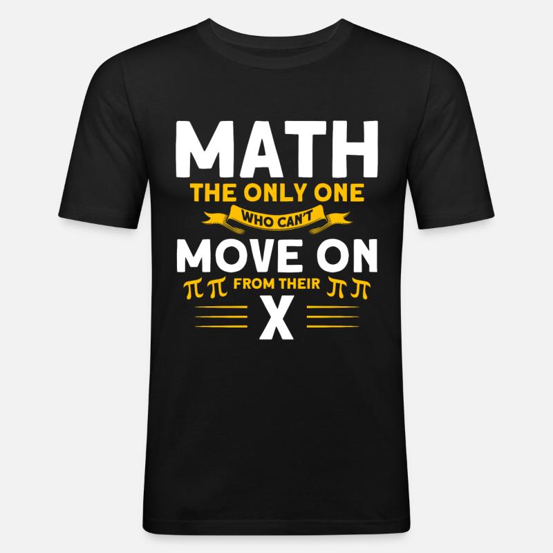 Math Mathématiques Sciences Math Cadeau - T-shirt près du corps Homme - noir
