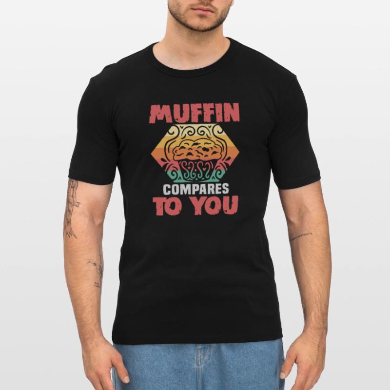 Kekse und Kuchen Backen Bäckerin oder Hobbybäcker Männer Slim Fit T-Shirt