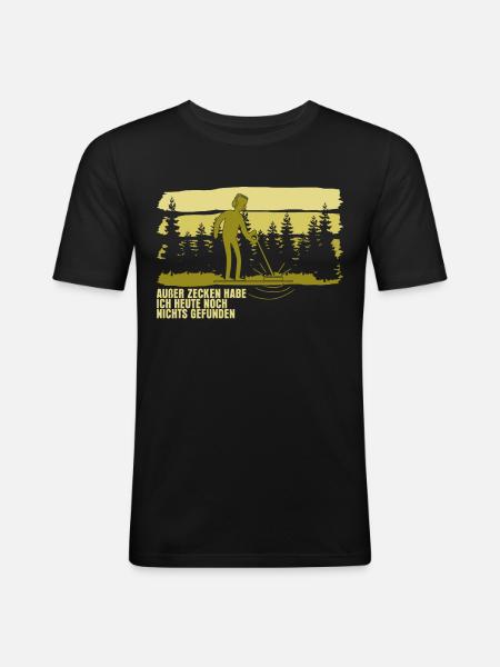 Probe Probe Detector Sondler - Men's Slim Fit T-Shirt - black