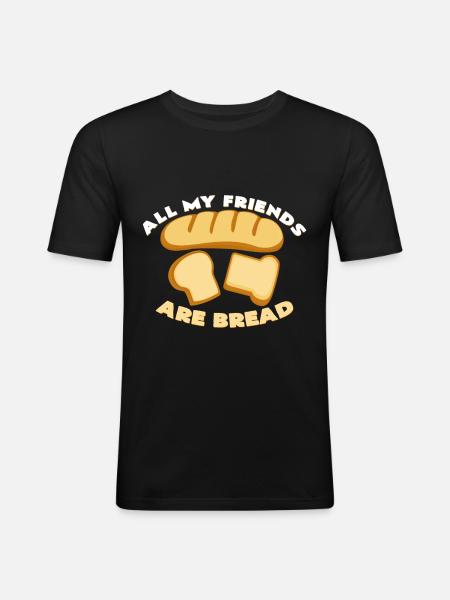loaf - Men's Slim Fit T-Shirt - black