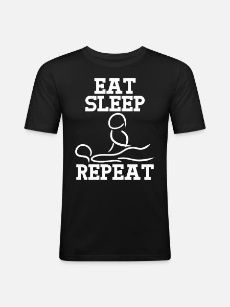 Physio Physiotherapy Physiotherapist - Men's Slim Fit T-Shirt - black