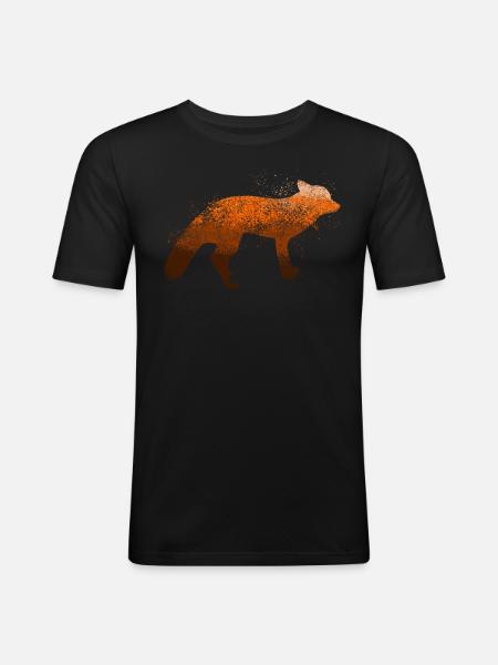 Fox - Men's Slim Fit T-Shirt - black