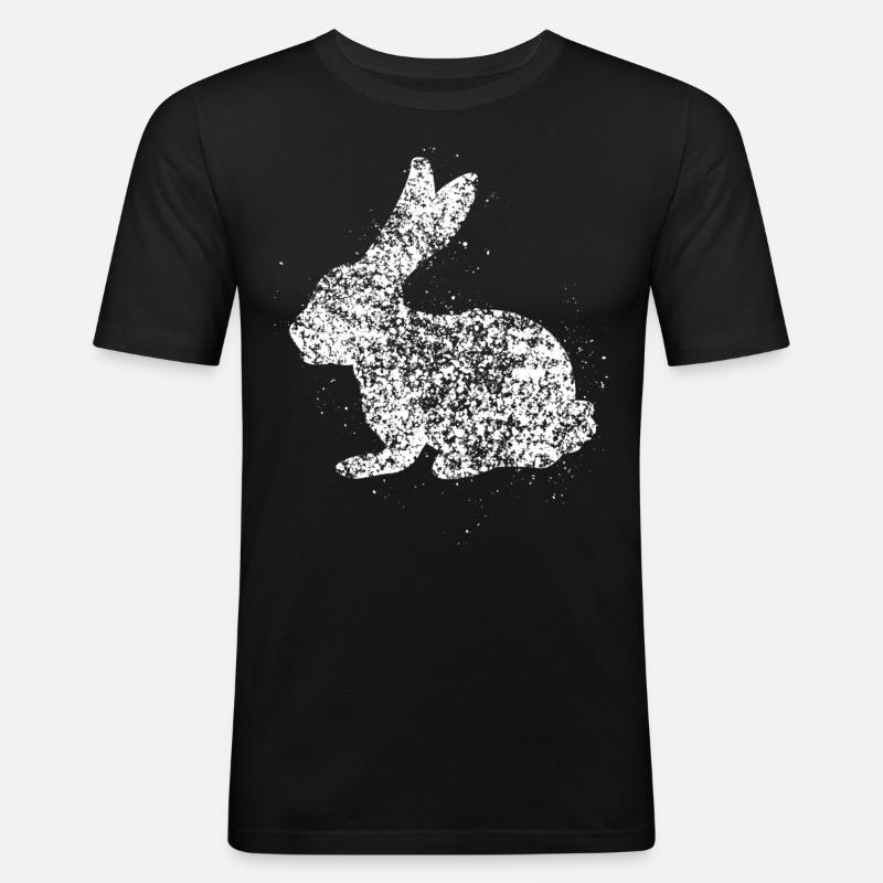 Rabbit Rabbit Rabbit - Men's Slim Fit T-Shirt - black
