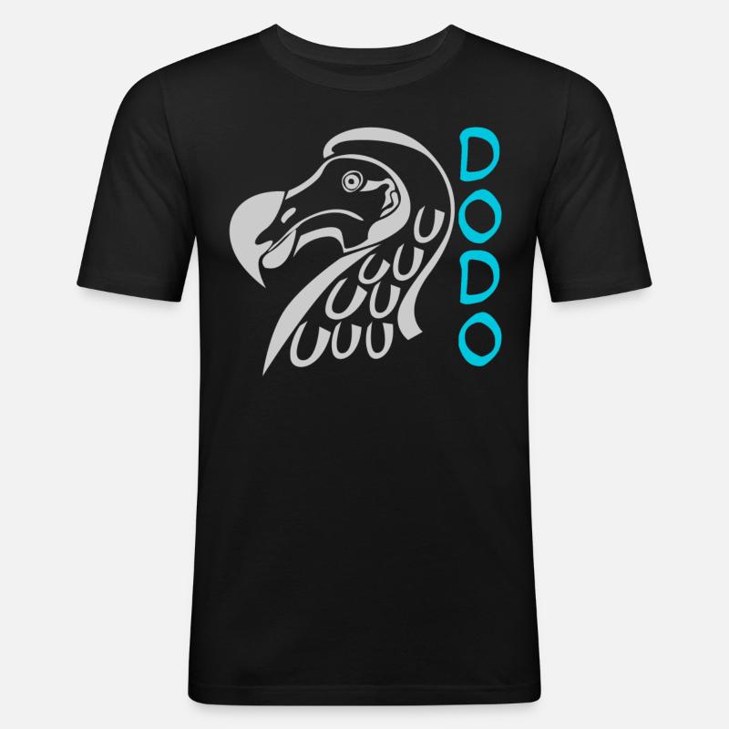 Dodo Bird Dodos - Men's Slim Fit T-Shirt - black