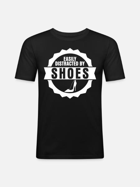 Shopping Chaussures Talons hauts Shopping - T-shirt près du corps Homme - noir