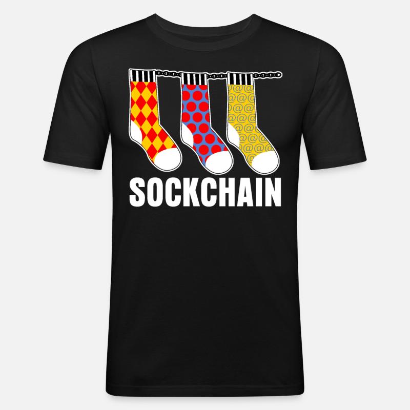 Admin Programmer Computer - Men's Slim Fit T-Shirt - black