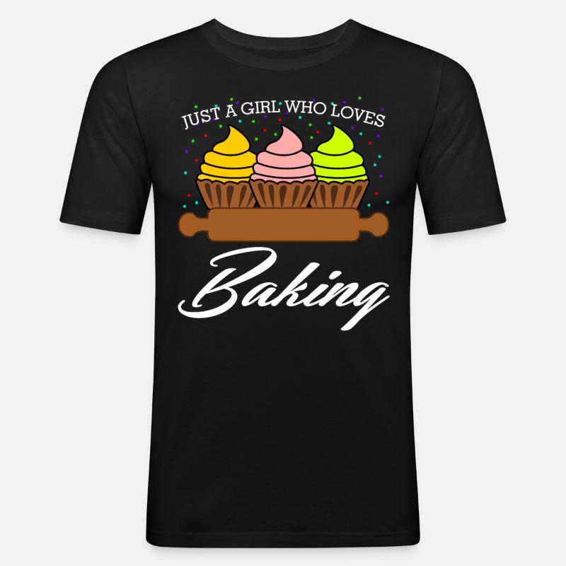 Baker Baker Baker Bakery - T-shirt près du corps Homme - noir