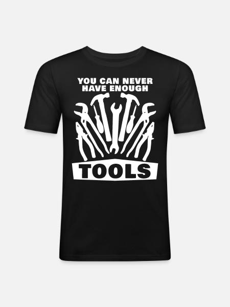 Tool DIY Craftsman Tools - Men's Slim Fit T-Shirt - black
