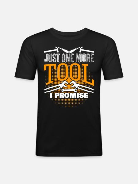 Tools Craftsman Tool DIY - Men's Slim Fit T-Shirt - black