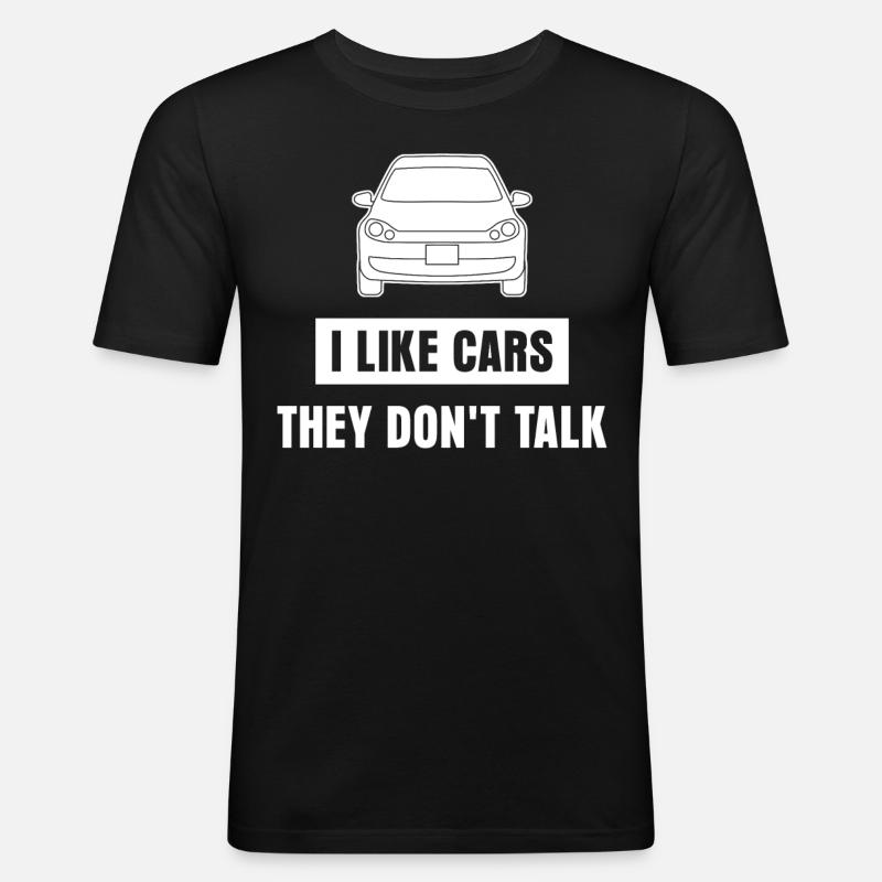Driving Instructor Driving Teacher - Männer Slim Fit T-Shirt - Schwarz