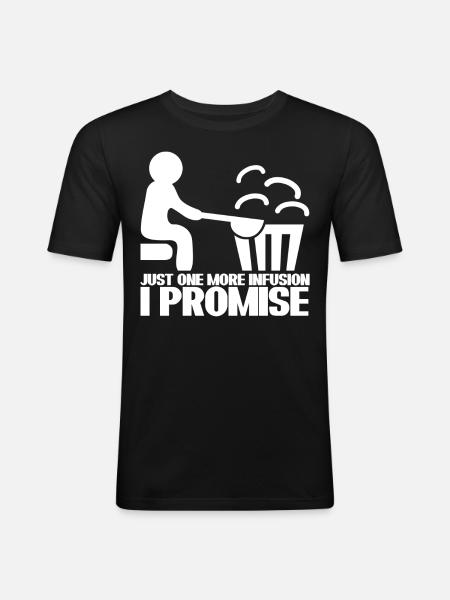 Wellness Sauna Saunaer - Herre Slim Fit T-Shirt - sort
