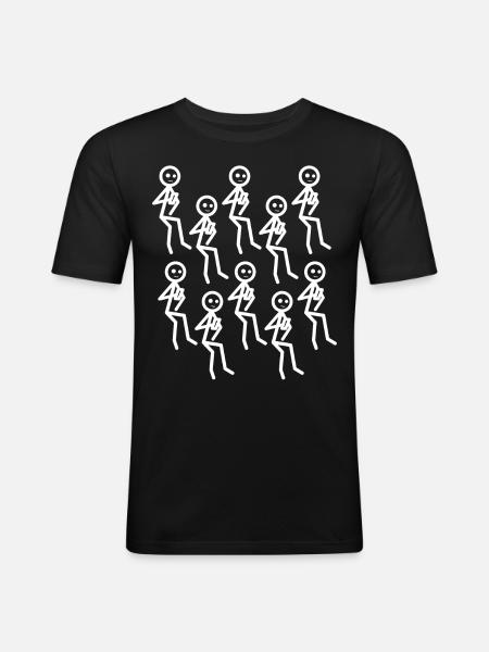 Mobile Phone Smartphone Cellphone - Men's Slim Fit T-Shirt - black