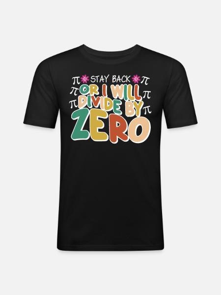 Mathematics Math Teacher Maths - Men's Slim Fit T-Shirt - black
