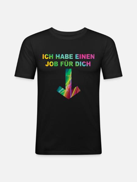 electro Festival - Männer Slim Fit T-Shirt - Schwarz