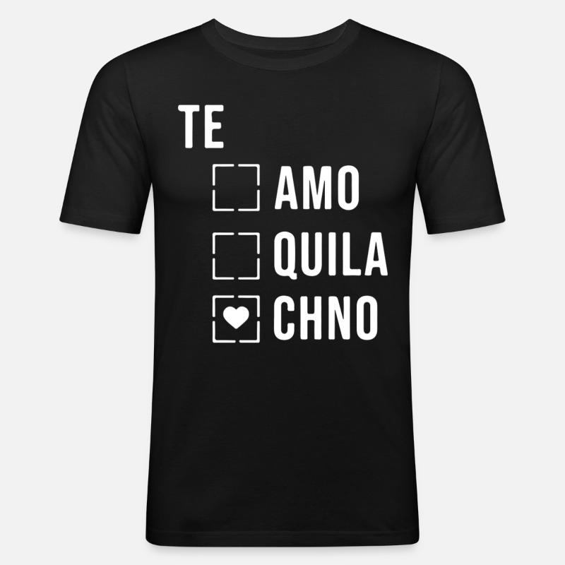Techno Techno Techno Techno - Men's Slim Fit T-Shirt - black