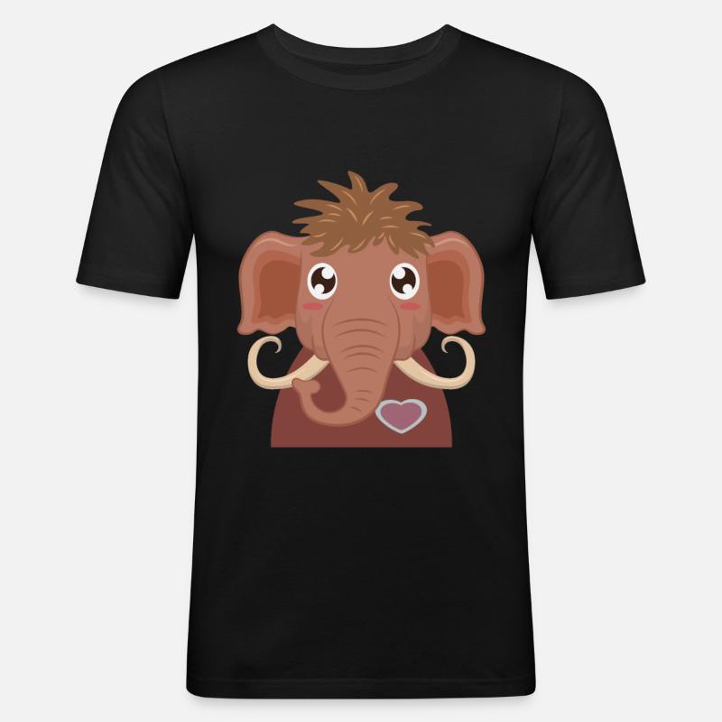 mammoth - Men's Slim Fit T-Shirt - black