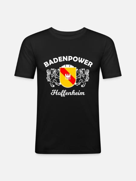 The beautiful Kraichgau - Men's Slim Fit T-Shirt - black