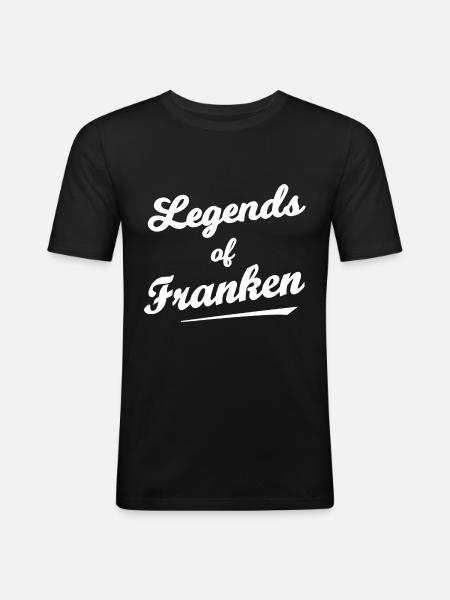 The myth of Franconia - Men's Slim Fit T-Shirt - black