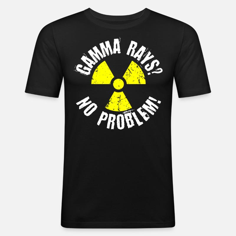 Nuclear Engineer, Nuclear Science, Science - Men's Slim Fit T-Shirt - black