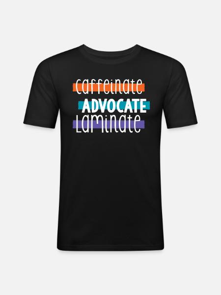 Special Needs Education, Special Education - Men's Slim Fit T-Shirt - black