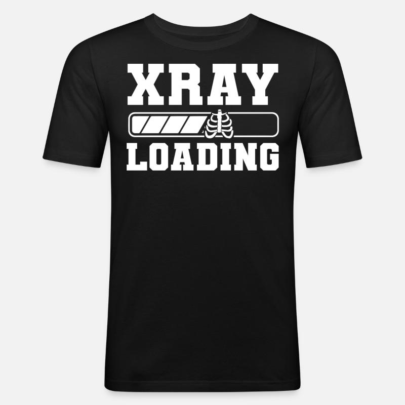Xray Tech, Xray Technician - Men's Slim Fit T-Shirt - black