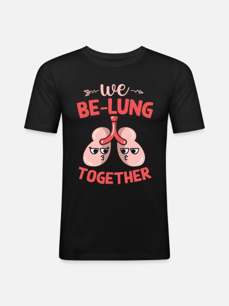 Respiratory therapists - Men's Slim Fit T-Shirt - black