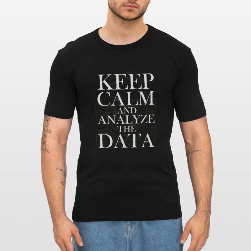Programmation Déchiffrer Programmeur Ordinateur T-shirt près du corps Homme