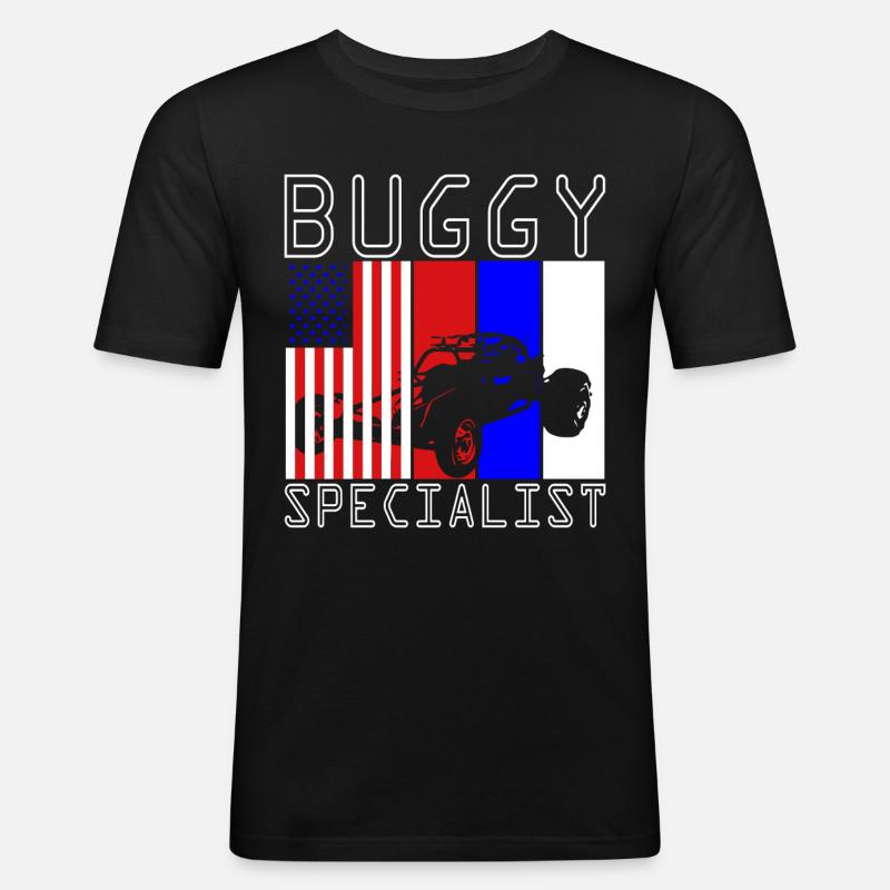 Dune Buggy Beach Buggy - Men's Slim Fit T-Shirt - black