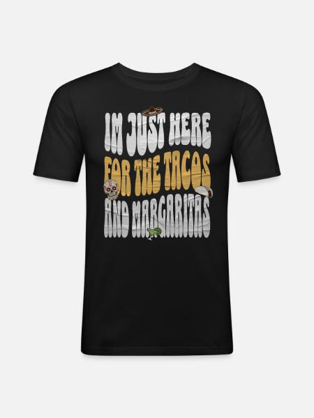 Taco - Men's Slim Fit T-Shirt - black