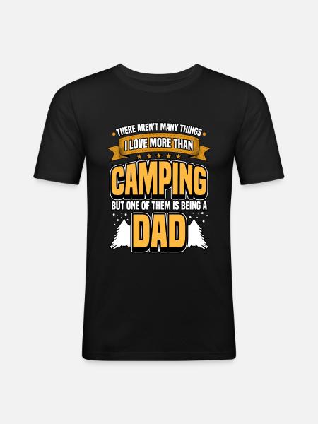camper - Men's Slim Fit T-Shirt - black