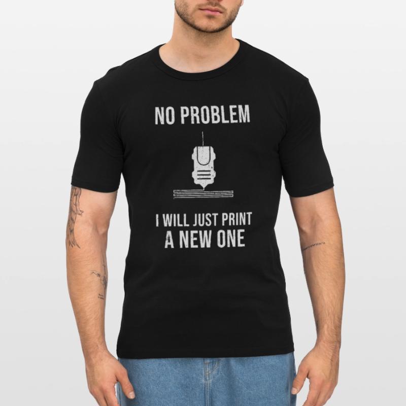 3d Printer Gift for Nerd Hobby Printing Machine Men's Slim Fit T-Shirt