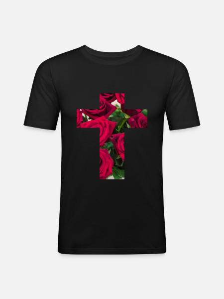 Christianity - Men's Slim Fit T-Shirt - black