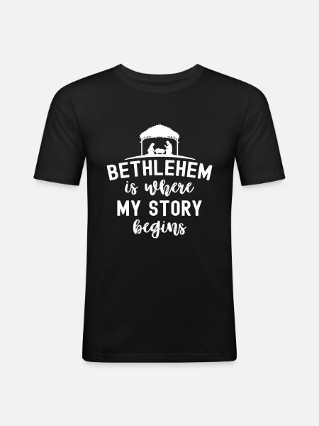 Christianity - Men's Slim Fit T-Shirt - black