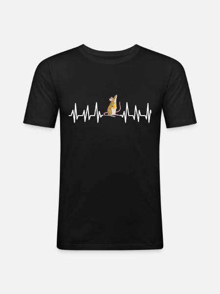Mouse - Men's Slim Fit T-Shirt - black