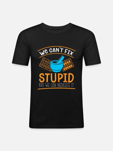 Pharmacy Technician Pharmacy Technician Gift - Men's Slim Fit T-Shirt - black