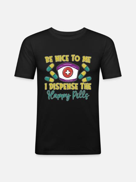 Pharmacy Technician Pharmacy Technician Gift - Men's Slim Fit T-Shirt - black