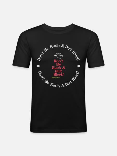 DBSADB Red & Green - Men's Slim Fit T-Shirt - black