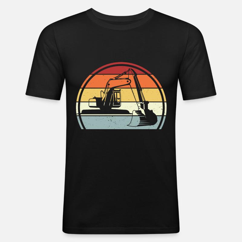 Bagger - Männer Slim Fit T-Shirt - Schwarz