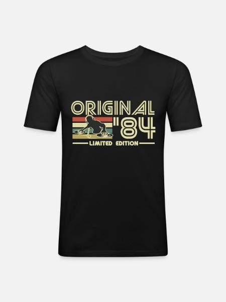 1984 - Men's Slim Fit T-Shirt - black