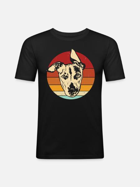 Whippet - Men's Slim Fit T-Shirt - black