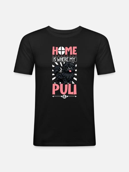 Home - Puli - Men's Slim Fit T-Shirt - black