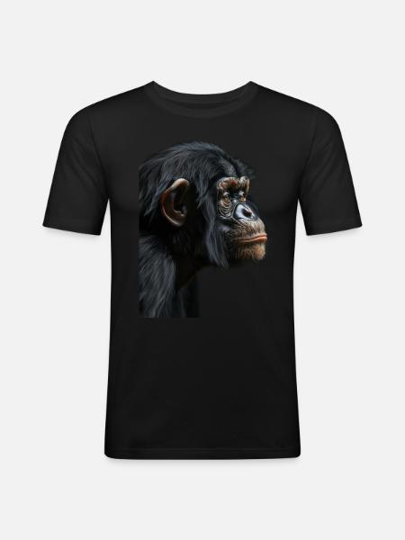 Bonobo - Men's Slim Fit T-Shirt - black